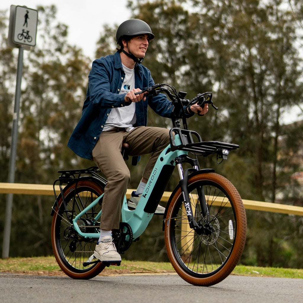 DiroDi Primo Gen 4 Electric Bike 48V 15AH 750W Pale Blue