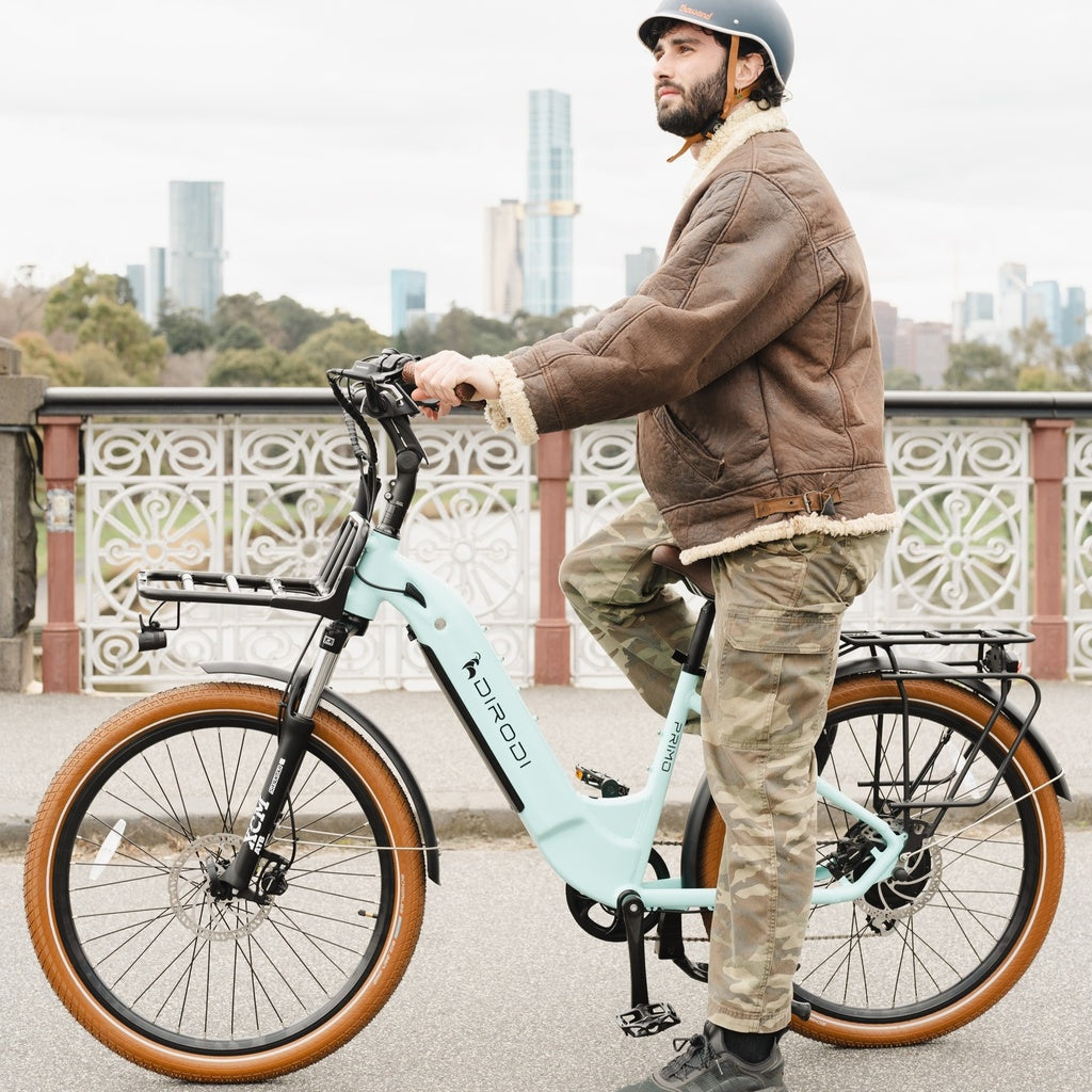DiroDi Primo Gen 4 Electric Bike 48V 15AH 750W Pale Blue