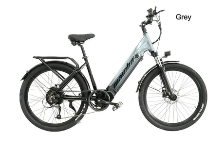 Test Mamba Savannah Electric Bike 48V 17Ah Silver