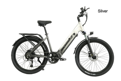 Test Mamba Savannah Electric Bike 48V 17Ah Silver