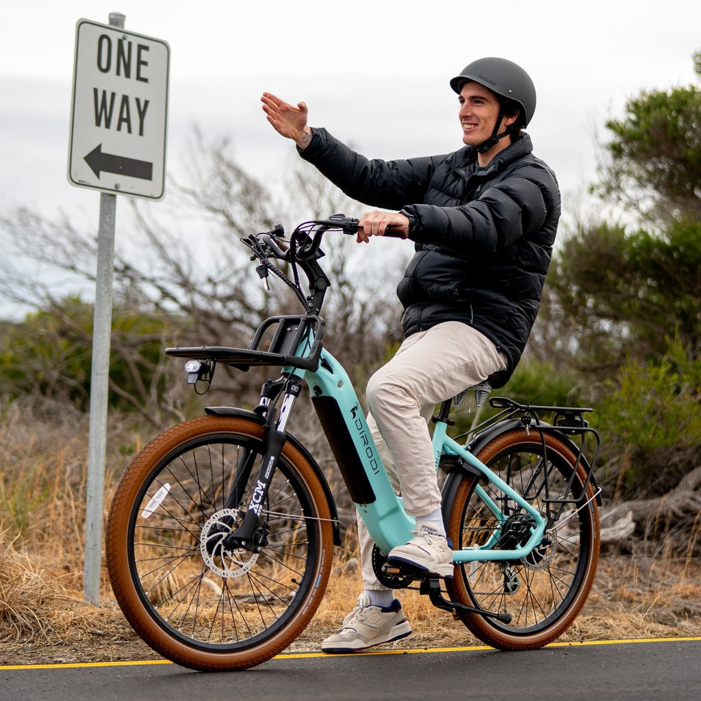 DiroDi Primo Gen 4 Electric Bike 48V 15AH 750W Pale Blue
