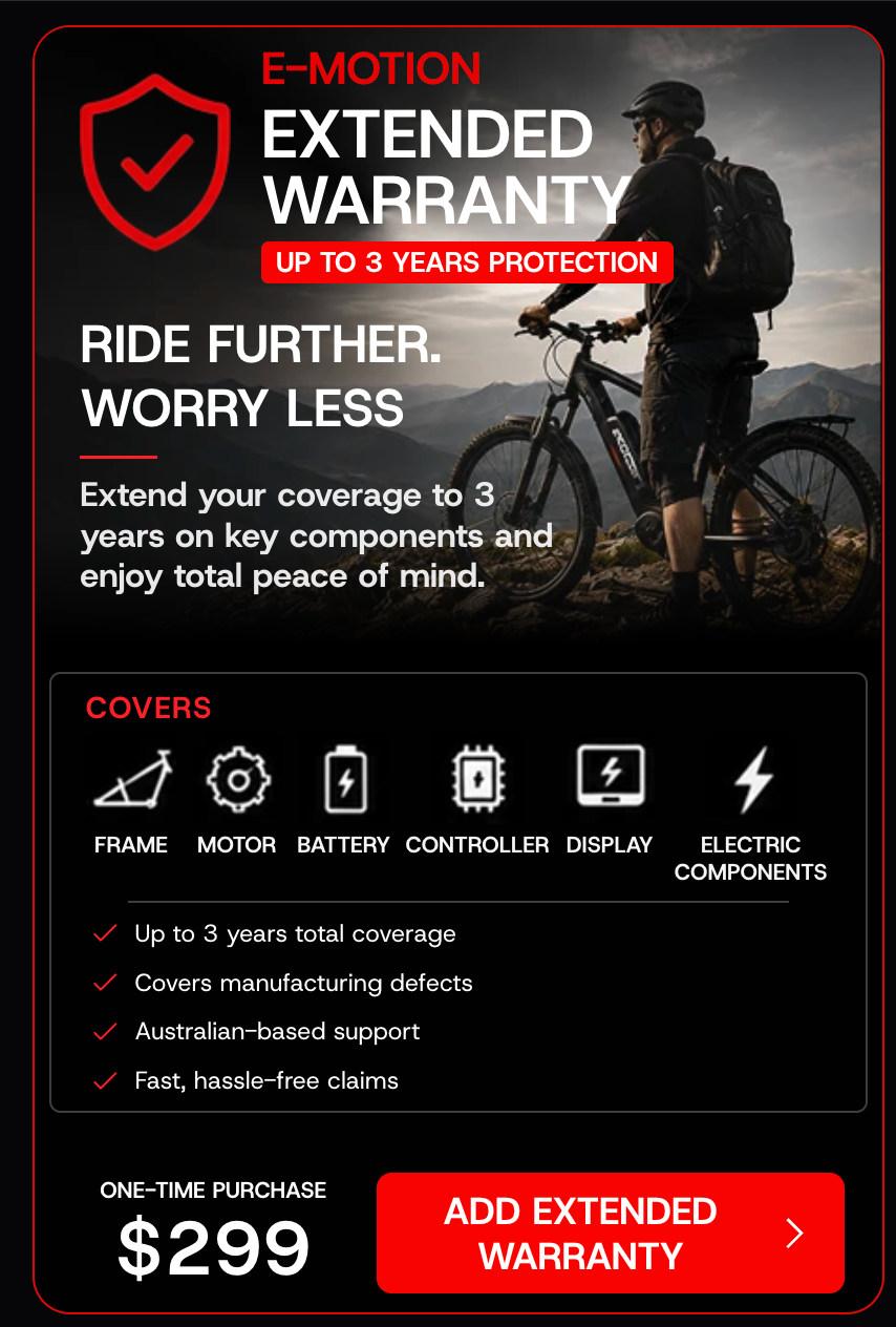 E-Motion Extended Warranty