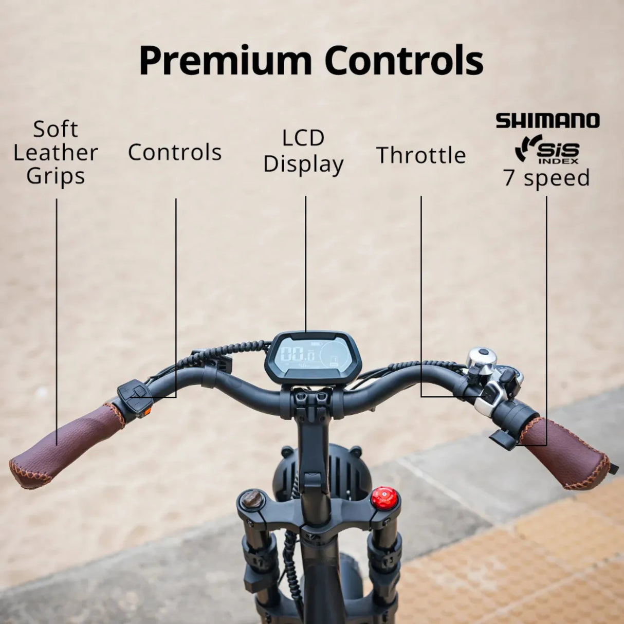 VALK Nomad 350W Fat Tyre eBike – 32km/h, 40km Range, Black