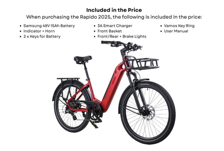 Rapido 2026 - Daily Commuter E-Bike Blue